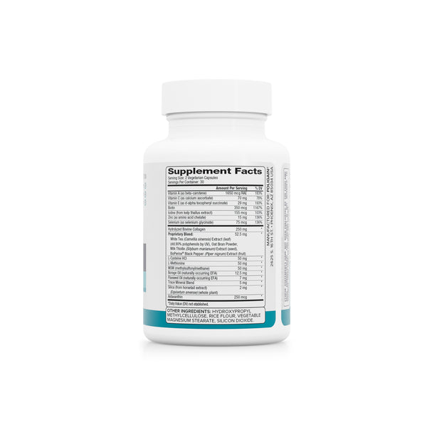 FOLIGAIN TOTAL CARE Supplement for Thinning Hair, Skin & Nails 60 Vegetarian Capsules