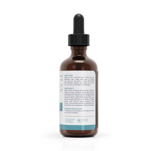 FOLIGAIN Hair Regrowth DHT Blocker Serum with 12% Trichogen® - FOLIGAIN CANADA